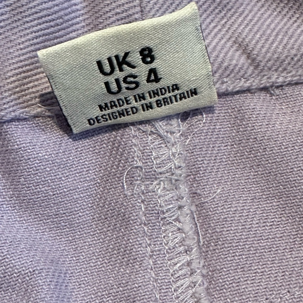 NWOT Lucy & Yak Light Lavender Mini Skirt - Picture 3 of 7